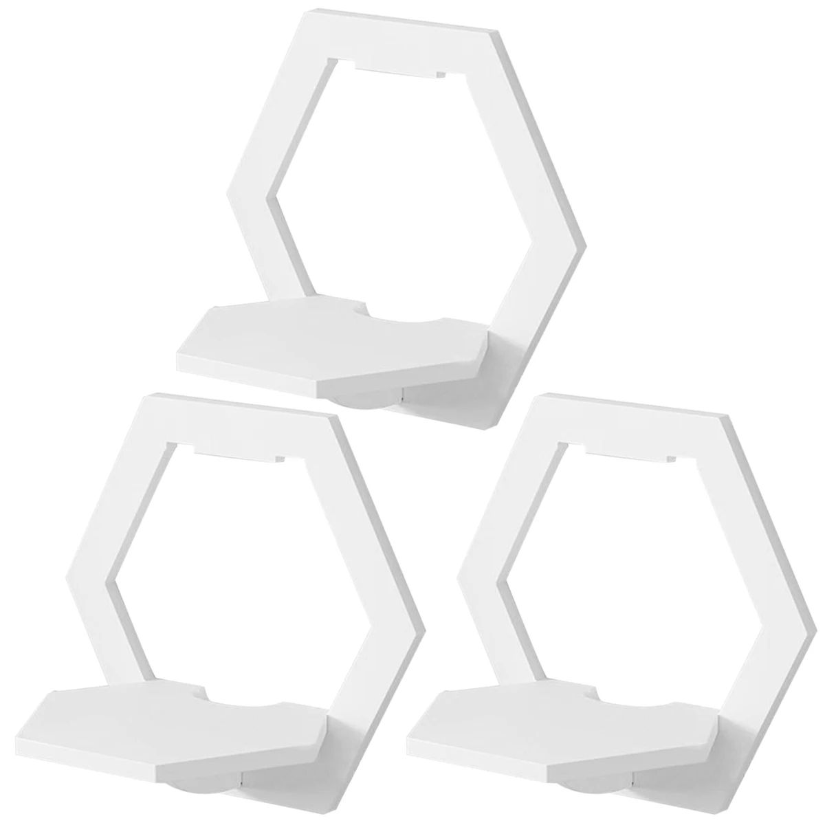 Hexagon Wall Shelf Display Set