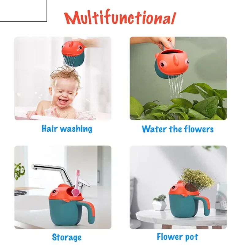 Shark Baby Shampoo Rinse Cup for Toddlers and Newborns