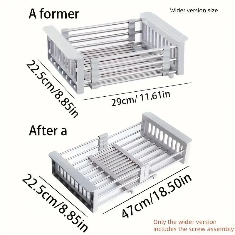 Space-Saving Multi-Layer Dish & Cup Drainer