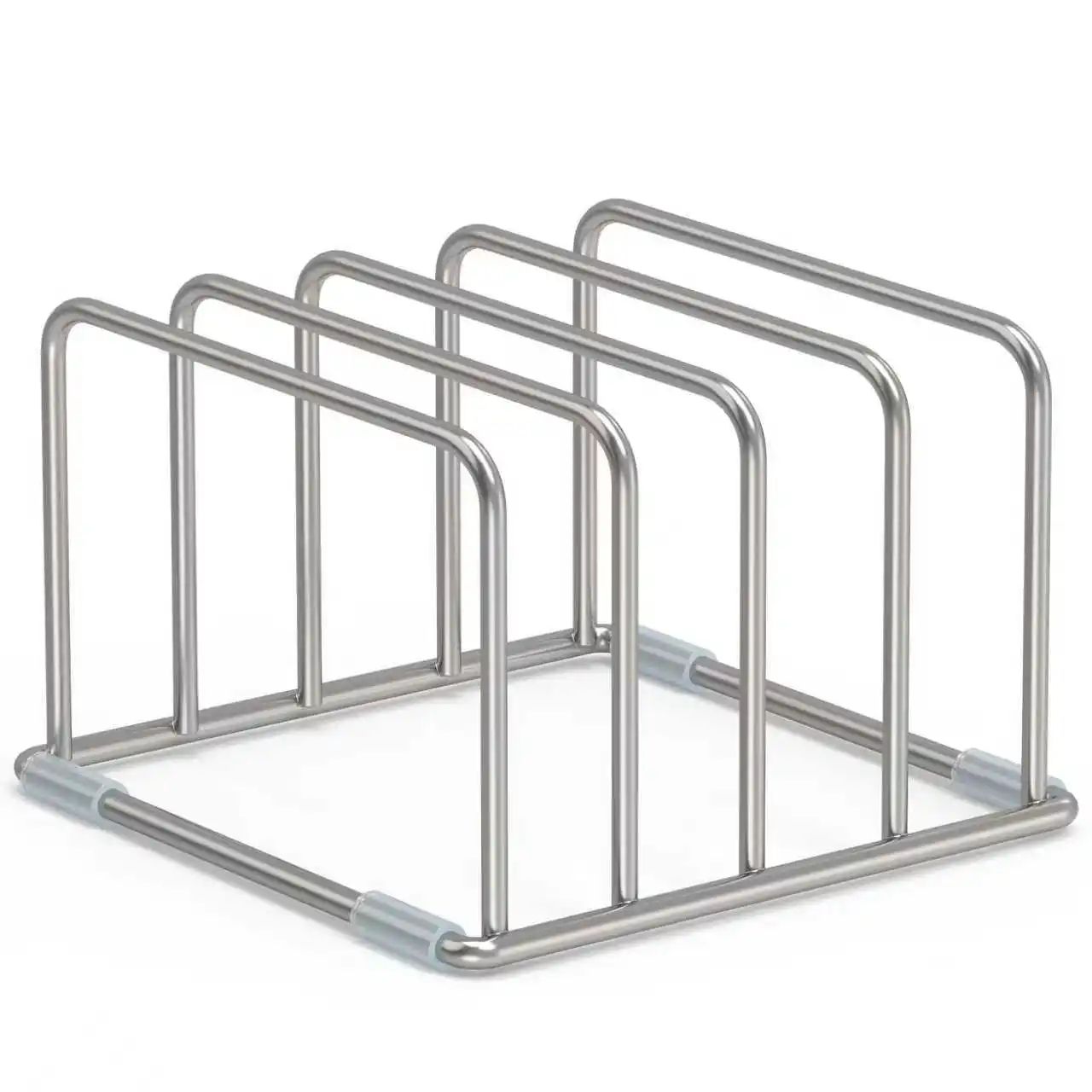 Stainless Steel Cutting Board Holder – Space-Saving Chopping Board Storage Stand