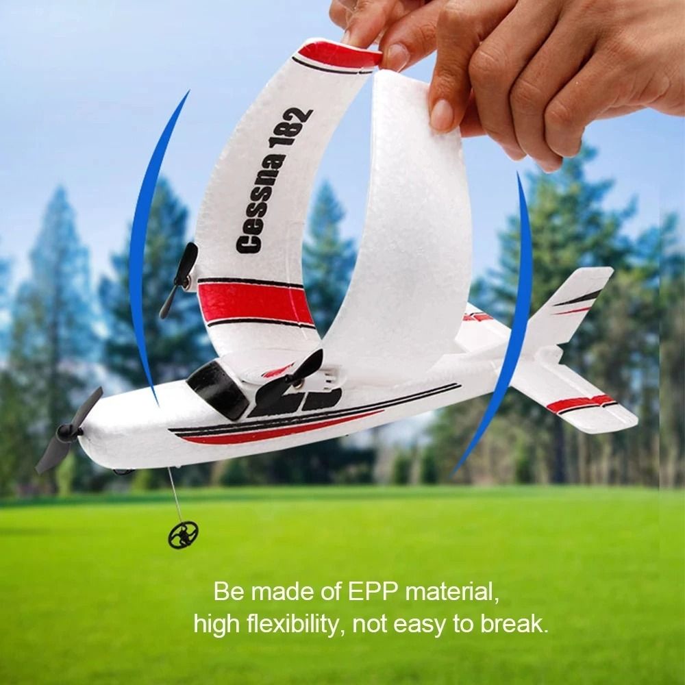 FX801 RC Plane 2.4G 2CH EPP Foam Remote Control Glider Airplane