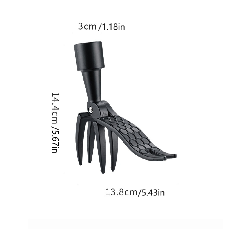 Single Weeder Without Pole, Manual Rooting and Weeding Garden Tool