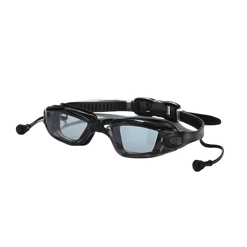 Anti Fog Swimming Goggles with Earplugs & UV Protection
