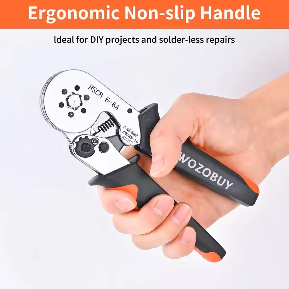 Mini Electrical Wire Crimping Tool with Ferrule Sleeves