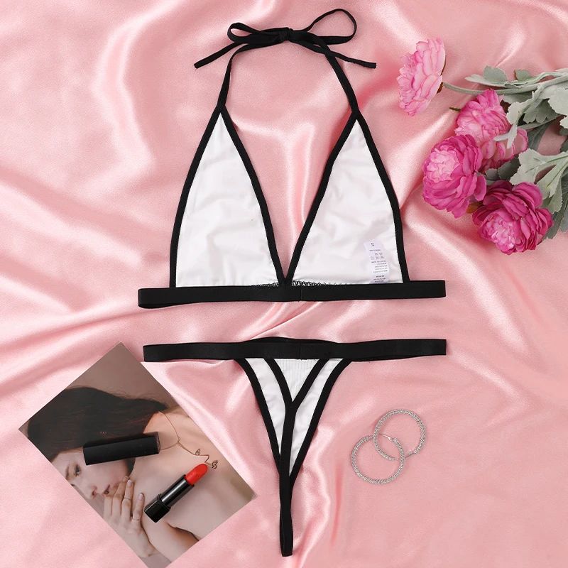Sexy Micro Brazilian Thong Bikini Set