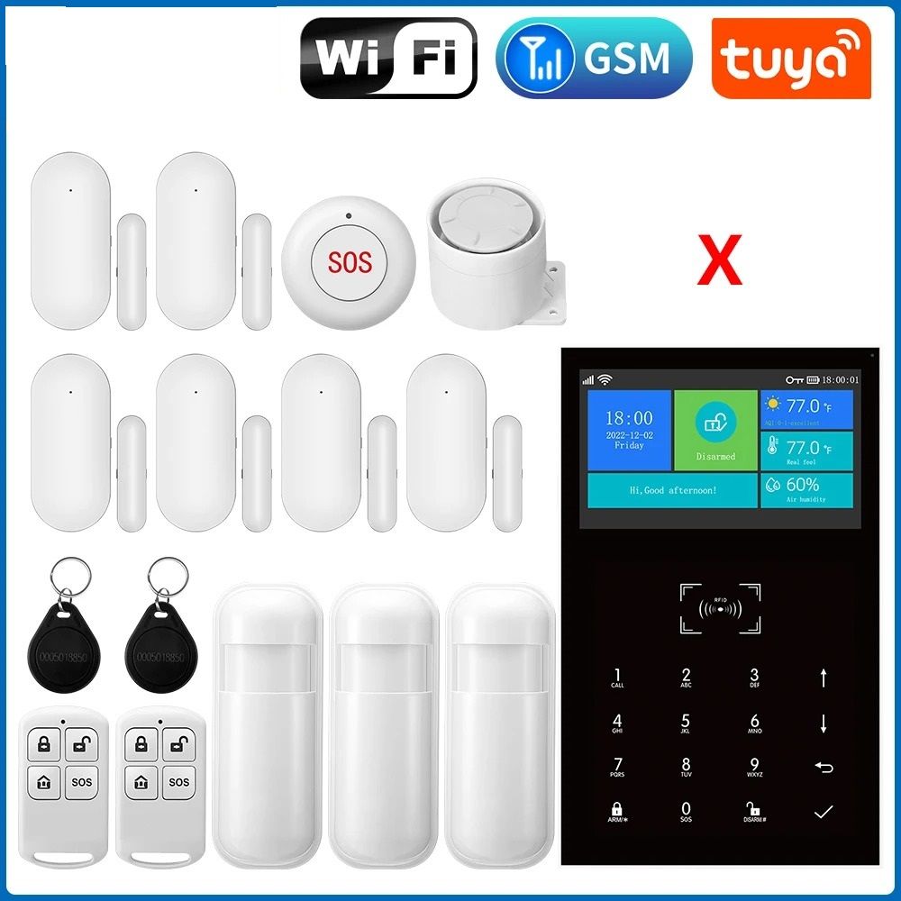 Smart 4.3 Inch WiFi GSM Command Center