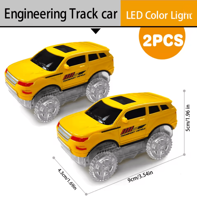 RoadFlex Electric Flexible Track Toy Childrens Interactive STEM Car Set
