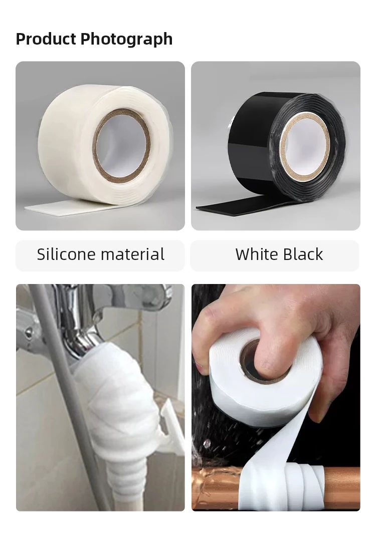 Waterproof Silicone Self Adhesive Repair Tape