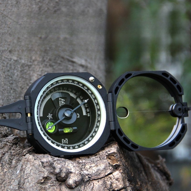 High Precision Military Compass for Hiking Camping and Survival Navigation
