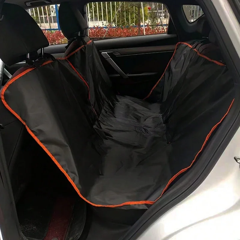 Pet Seat Cover Protector for Cars Trucks SUVs, Dog Car Seat Cover for Back Seat, Oxford Cloth Durable Scratchproof Dog