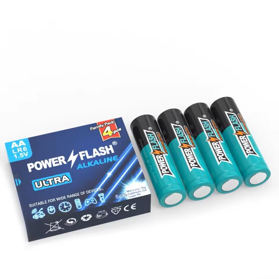 100 Pack AA Alkaline Batteries Long Lasting Power for Home and Work