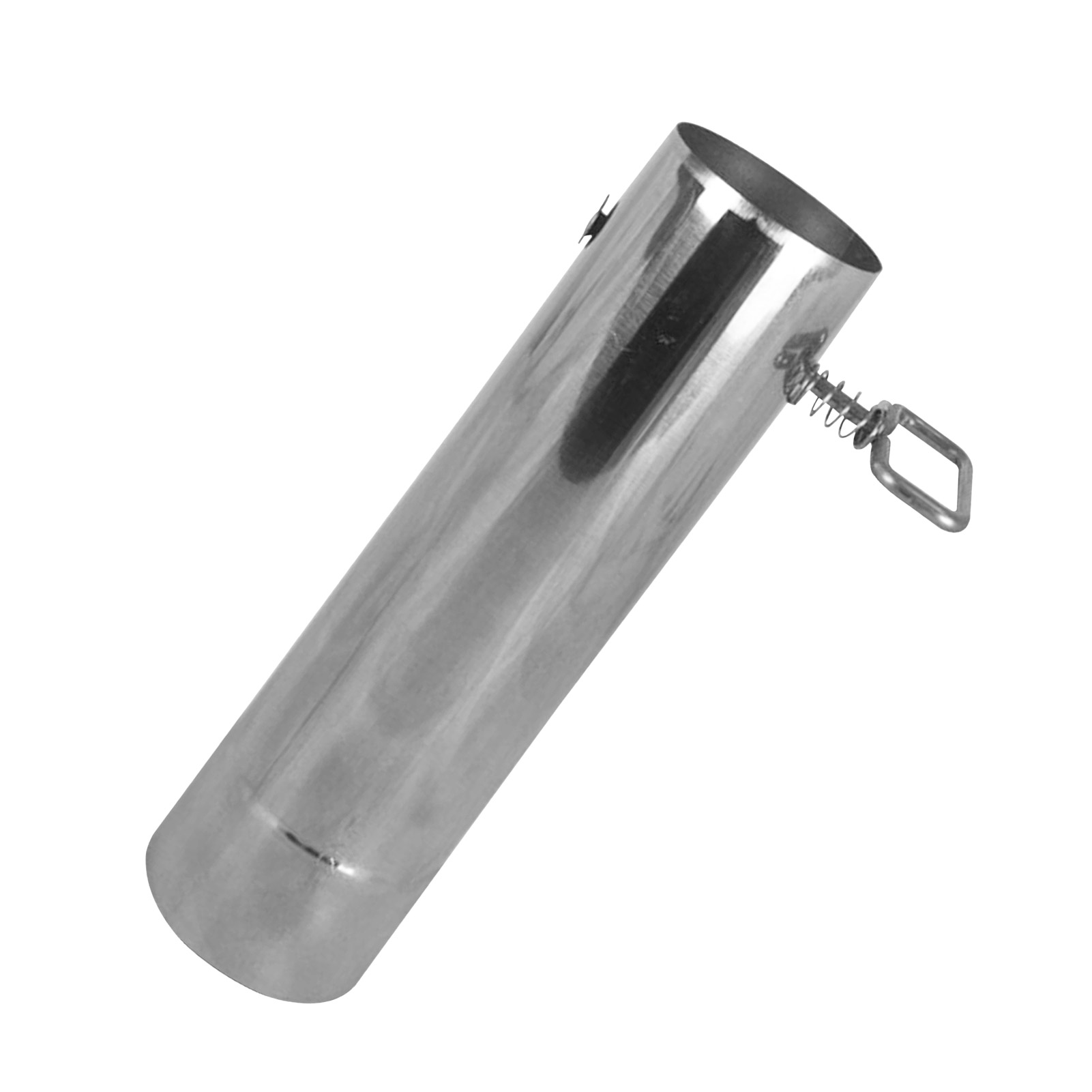 Stainless Steel Tent Stove Chimney Pipe Heat Shield Guard Adjustable Camping Stove Pipe