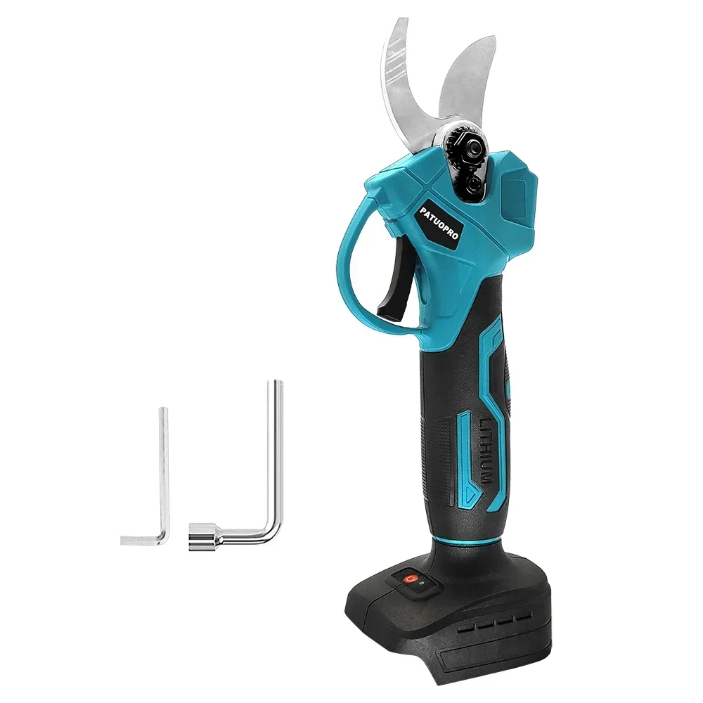 Professional Cordless Electric Pruning Shear with Brushless Motor for Gardening and Bonsai Cutting Tool