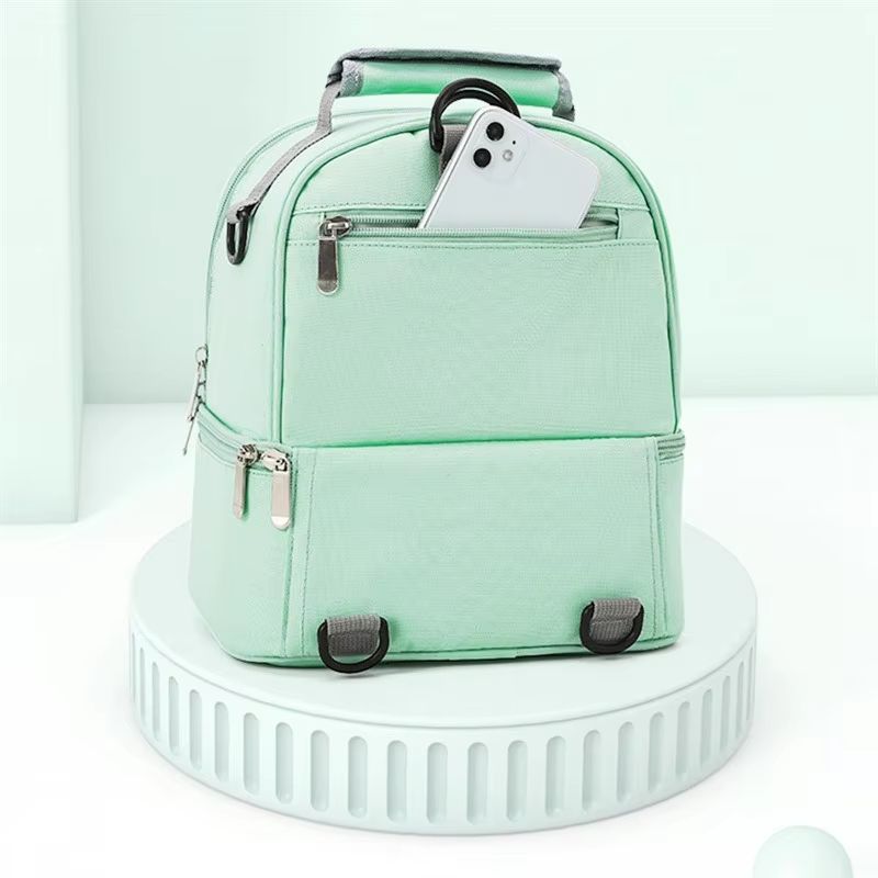 Insulated Double-Layer Large Capacity Mommy Diaper & Picnic Bag