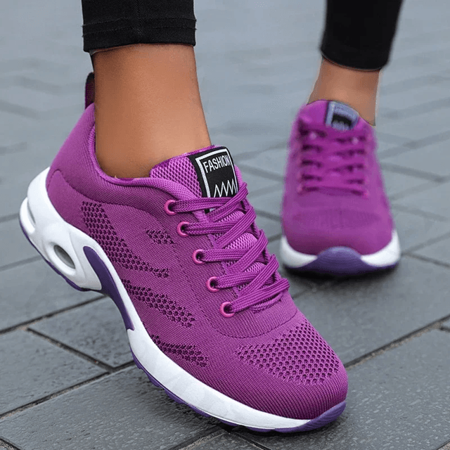 AirStride Women Platform Mesh Breathable Sneakers