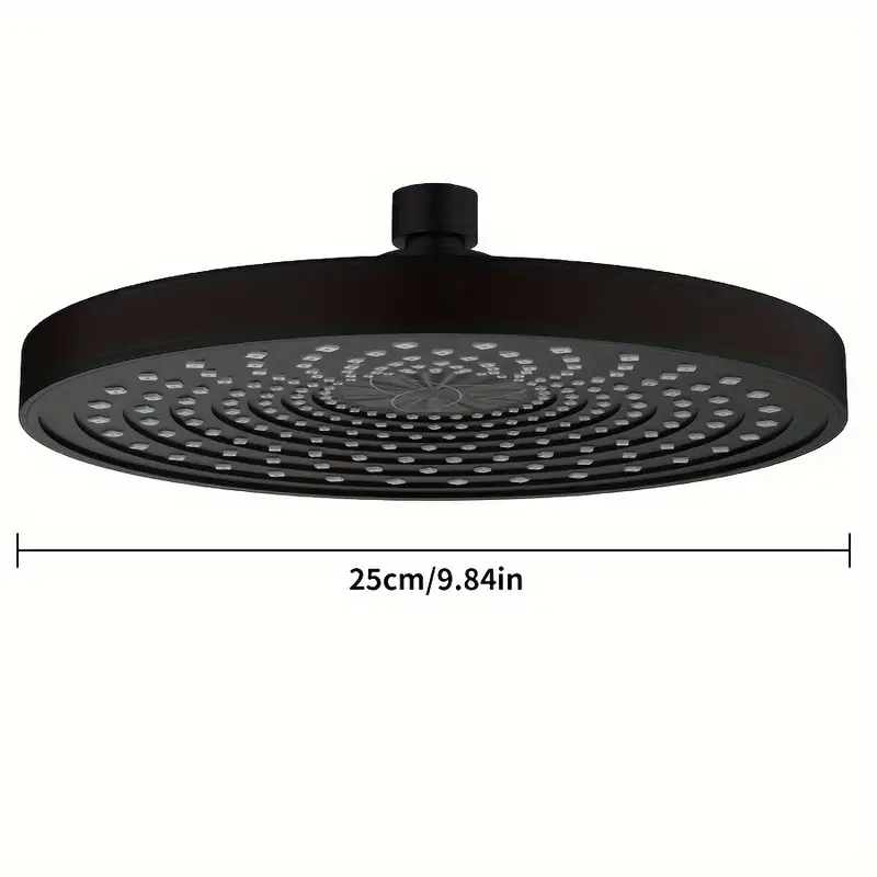High Pressure Large Flow Rainfall Shower Head Top Sprayer Water Saving Shower Faucet