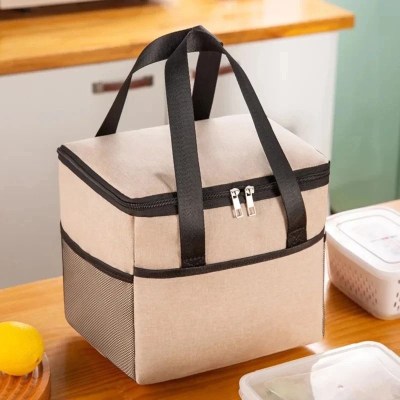 Fashion Large-Capacity Leakproof Lunch Cooler Bag