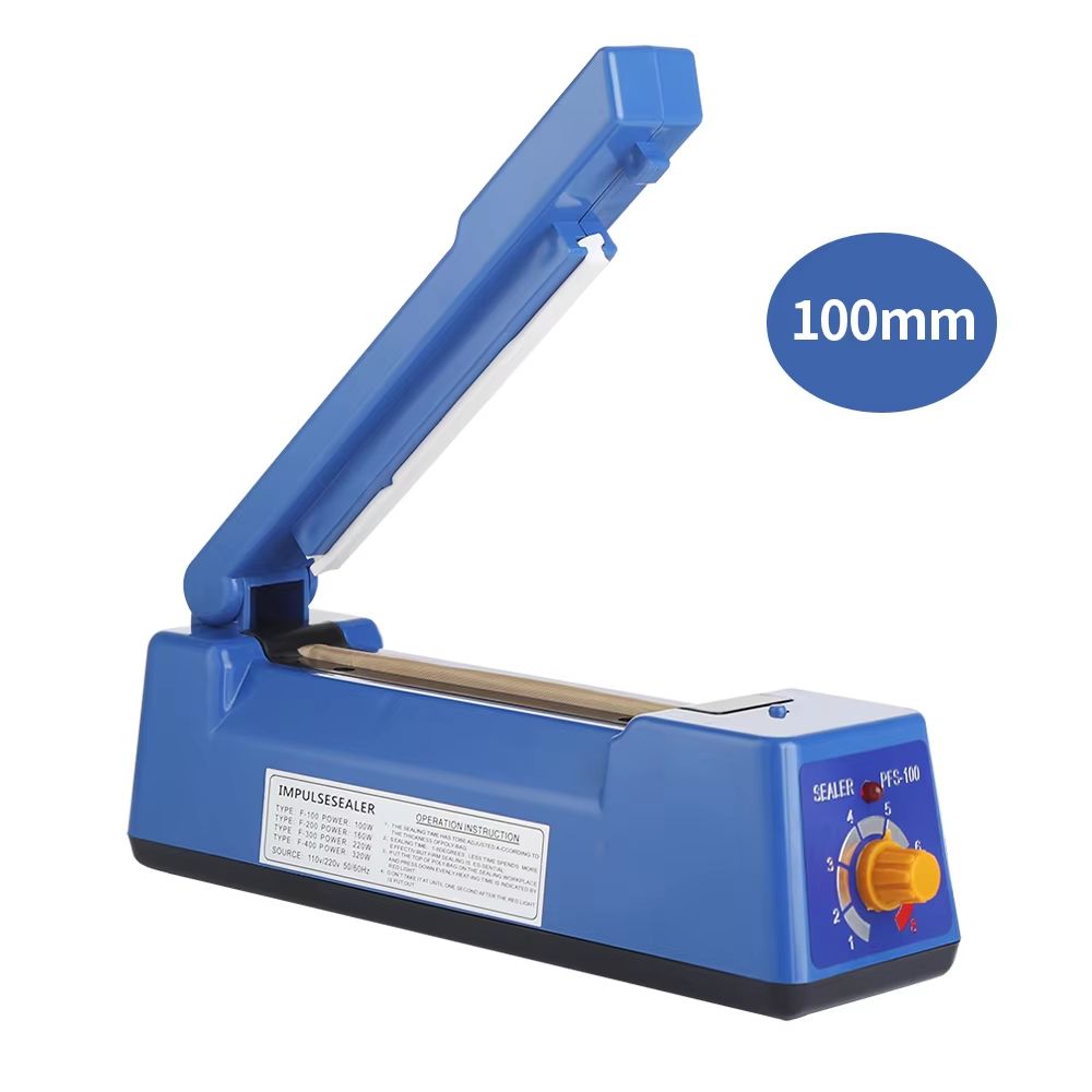 Electric Heat Sealer – Hand Press Vacuum Food & Packaging Bag Sealing Machine