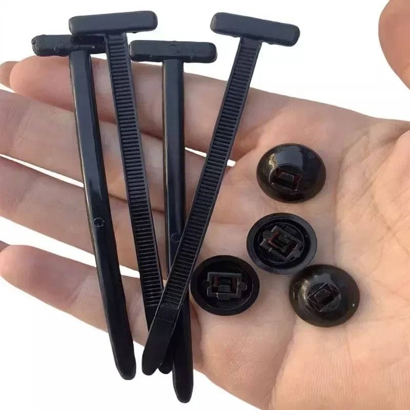 Cable Tie Buckle Fastening Clip Set