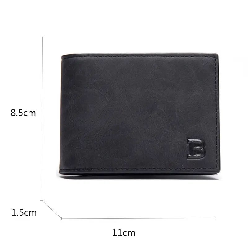 Slim Men Wallet with Zipper Coin Pocket & RFID-Ready Card Holder