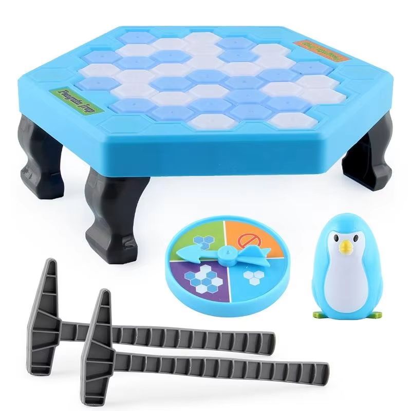 Save the Penguin Ice Break Table Game Family Puzzle Challenge with Spinner