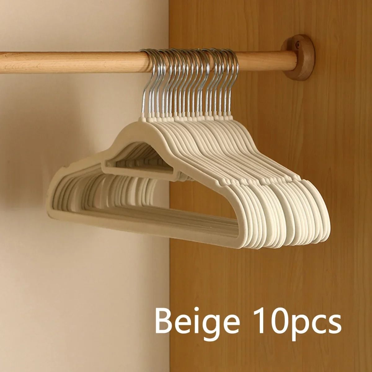 Non Slip Velvet Clothes Hangers Set for Wardrobe Organization 10 or 20 Pack