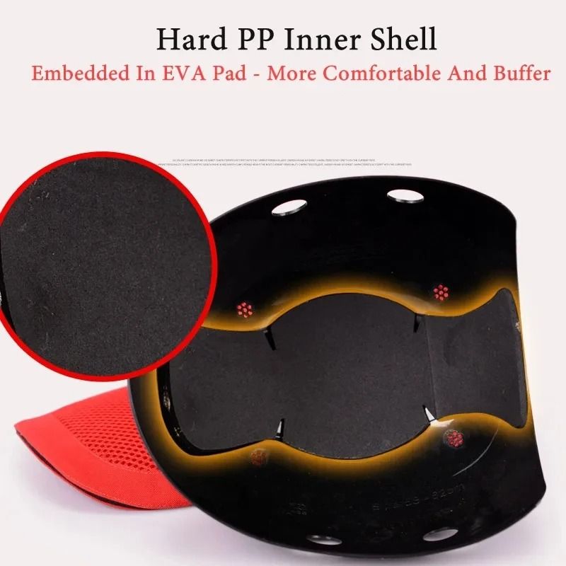Hi Viz Mesh Bump Cap Baseball Style Safety Helmet