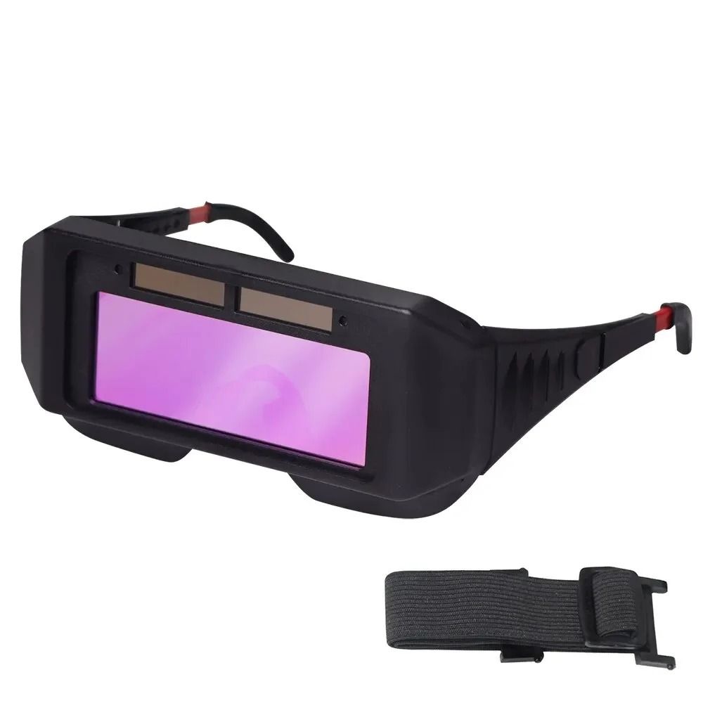 Solar Powered Auto Darkening Welding Goggles