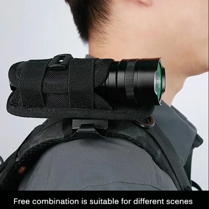 360° Rotary Tactical Flashlight Holster