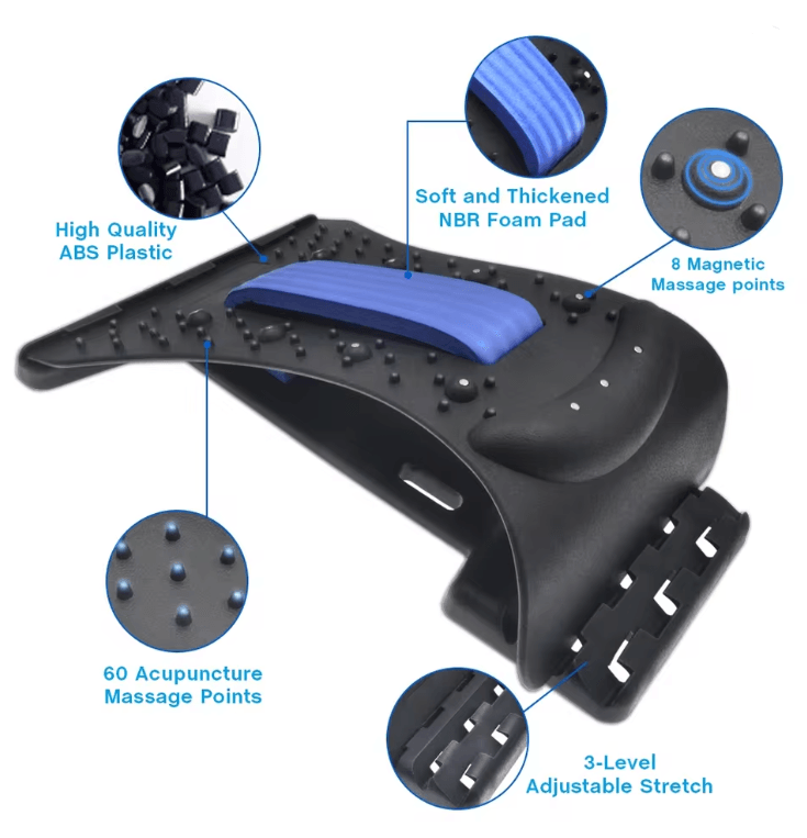 Adjustable Multi Level Back Stretcher Board