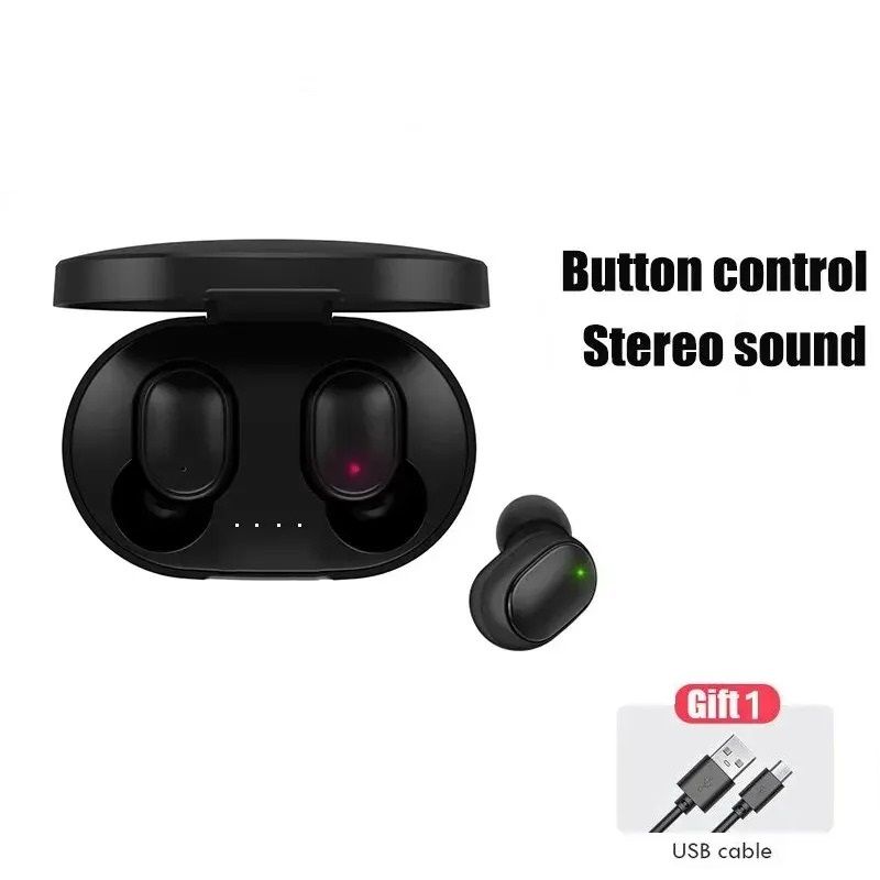 Wireless Bluetooth Earbuds with Noise Cancelling and Charging Case