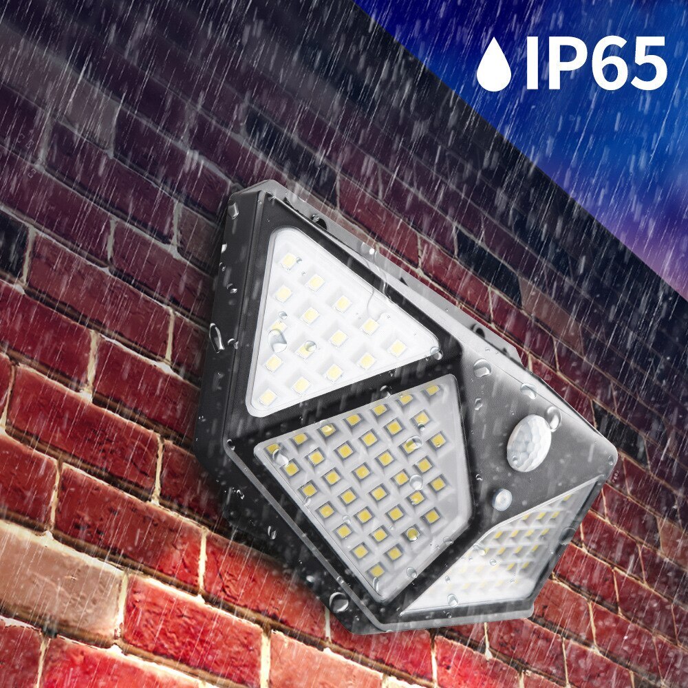 Solar Motion Sensor Garden Light Waterproof Outdoor Solar Spotlight for Security & Decor