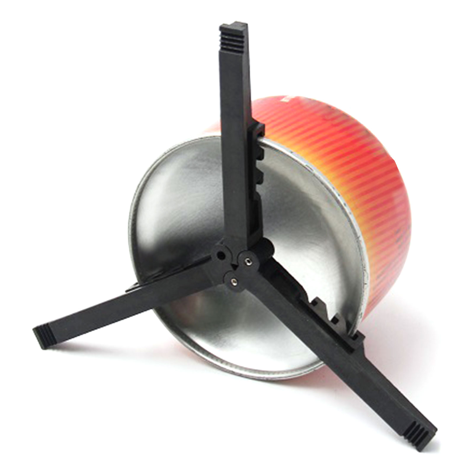 Foldable Camping Stove Stabilizer Gas Canister Tripod Base for Safe Outdoor Cooking