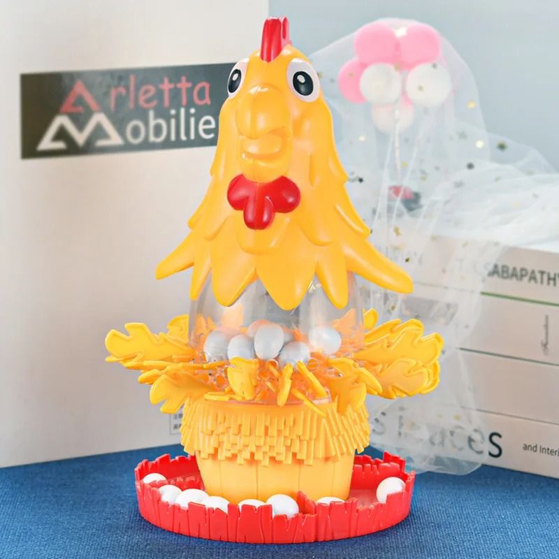 Funny Hen Egg Laying Board Game Interactive Family Party Tabletop Toy