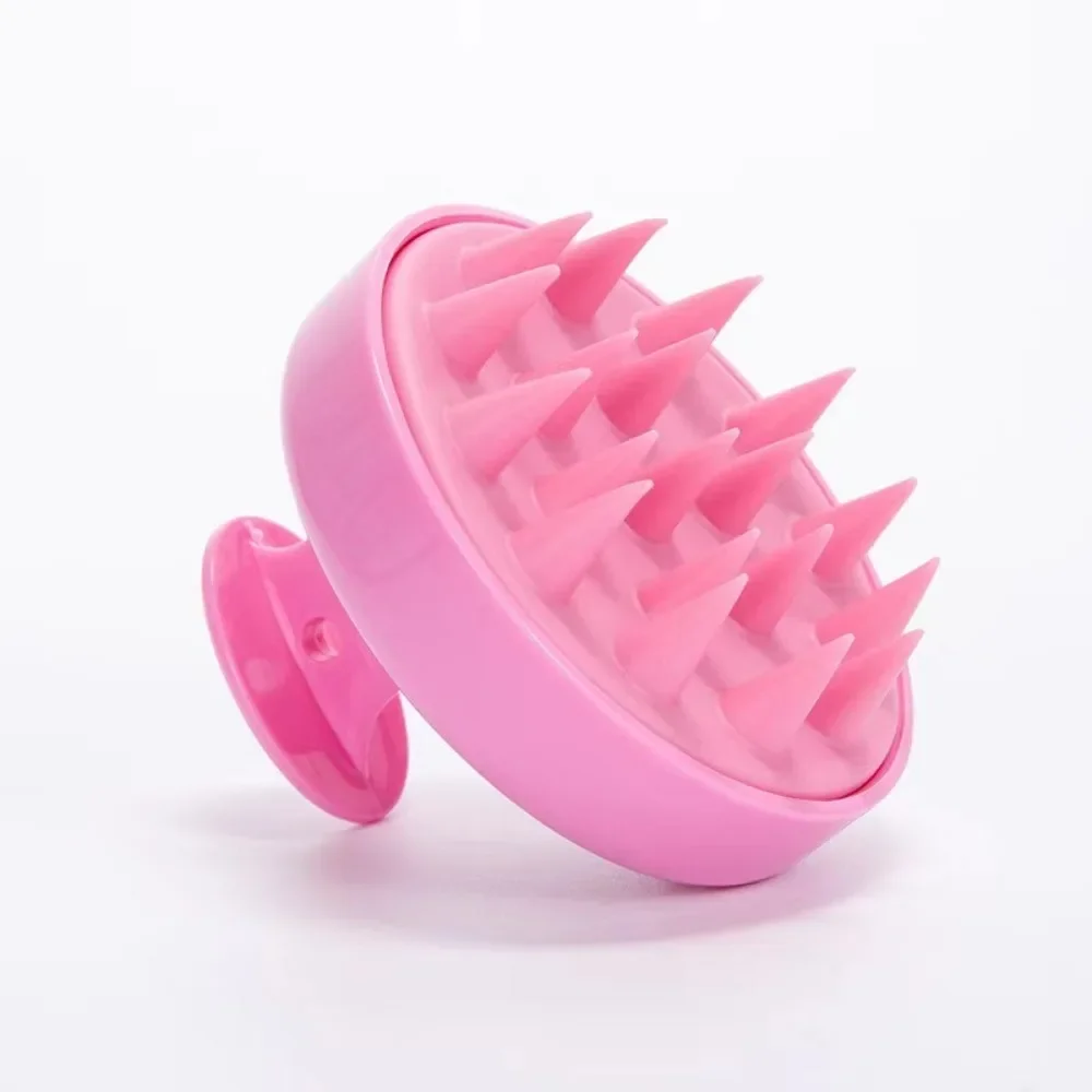 Silicone Scalp Massager Shampoo Brush Deep Clean Hair & Relaxing Head Massage Tool
