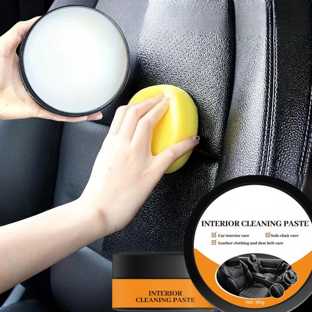 Auto Plastic Restorer Wax Coating Leather Plastic Rubber Polish Repair Interior Panel Renewal Cream