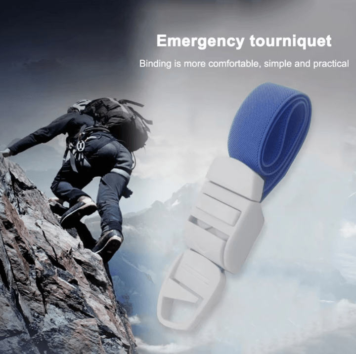 Quick Release Medical Tourniquet Band Emergency First Aid Hemorrhage Control Strap for Camping Hiking Survival