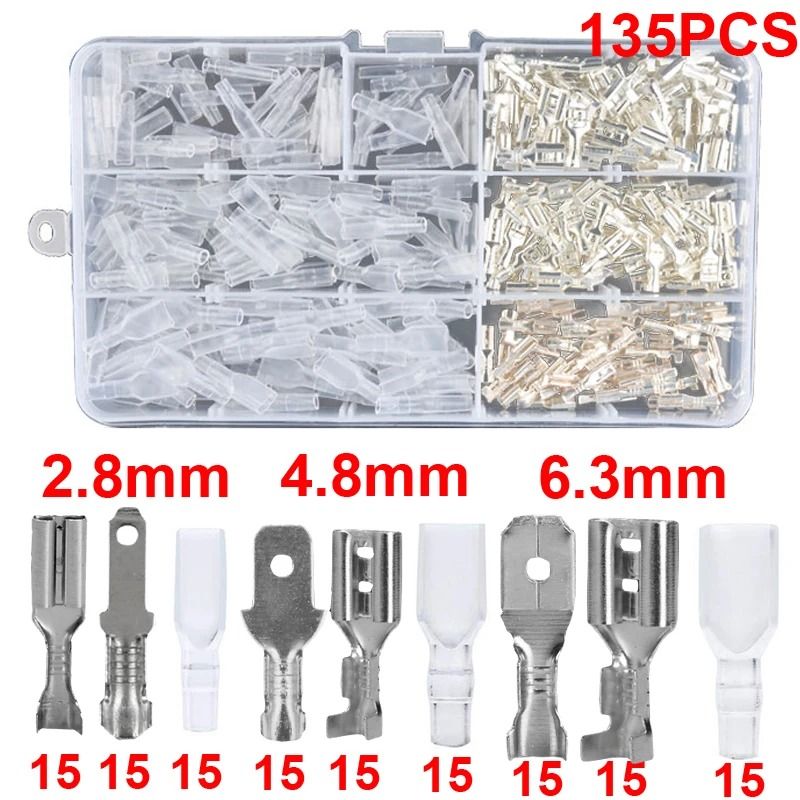 Professional Grade Insulated Spade Terminal Connection Kit