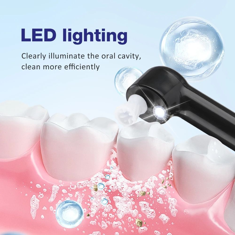 Electric Ultrasonic Teeth Cleaner and Polisher Kit