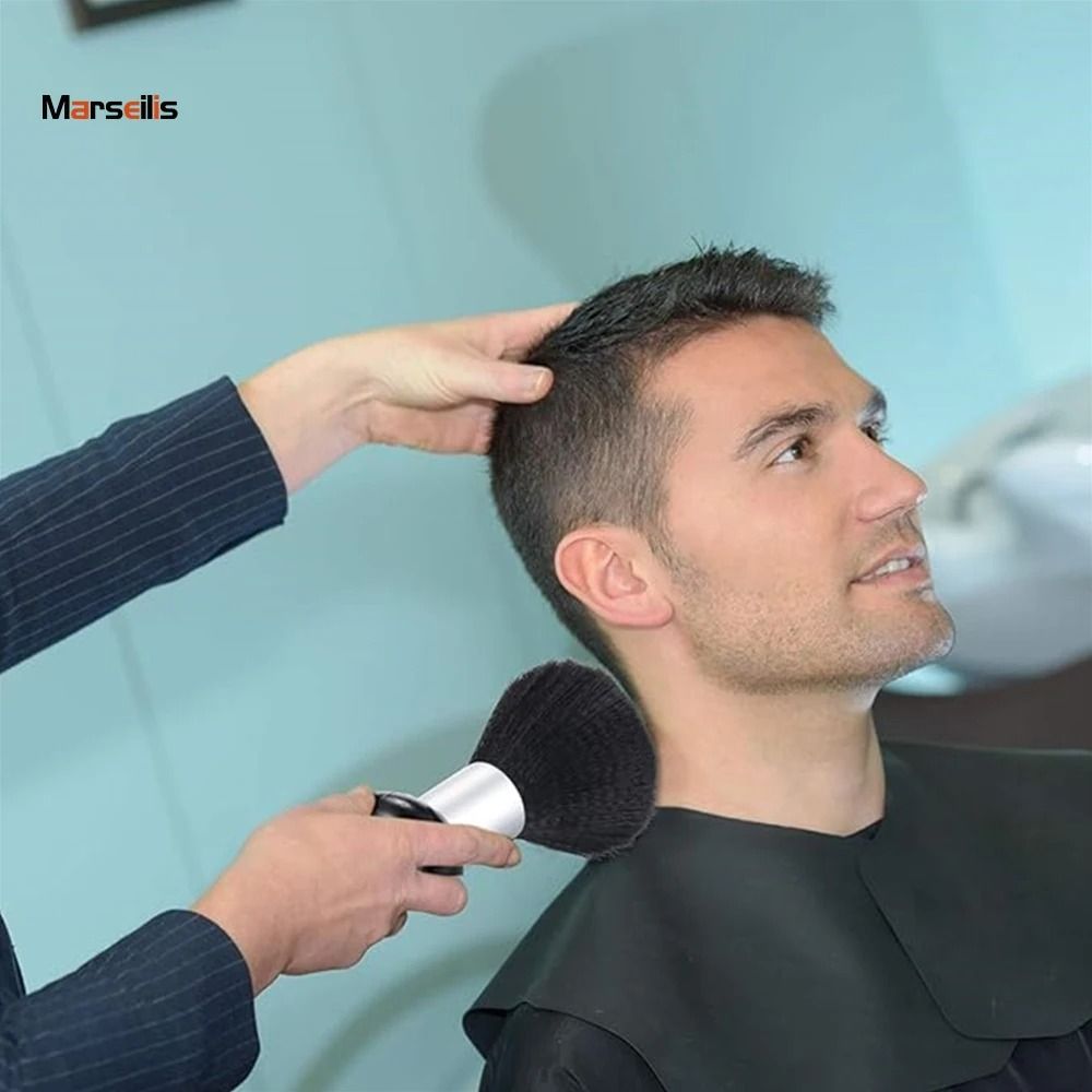 Neck Dusting Brush | Ultra-Soft Hair Sweeping & Facial Cleaning Tool