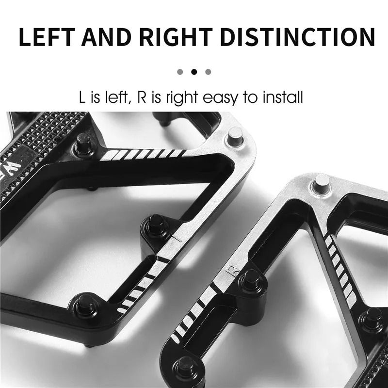 Bicycle Pedals Alloy Anti Slip MTB Road Bike Pedals with Sealed Bearing