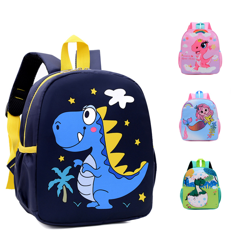 Kids Dinosaur Backpack Cute Cartoon School Bag for Toddlers Lightweight Kindergarten Bag