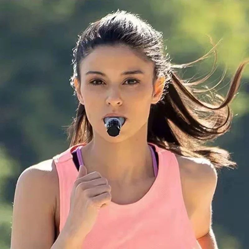 Portable Lung Capacity Breathing Trainer for Endurance & Respiratory Strength