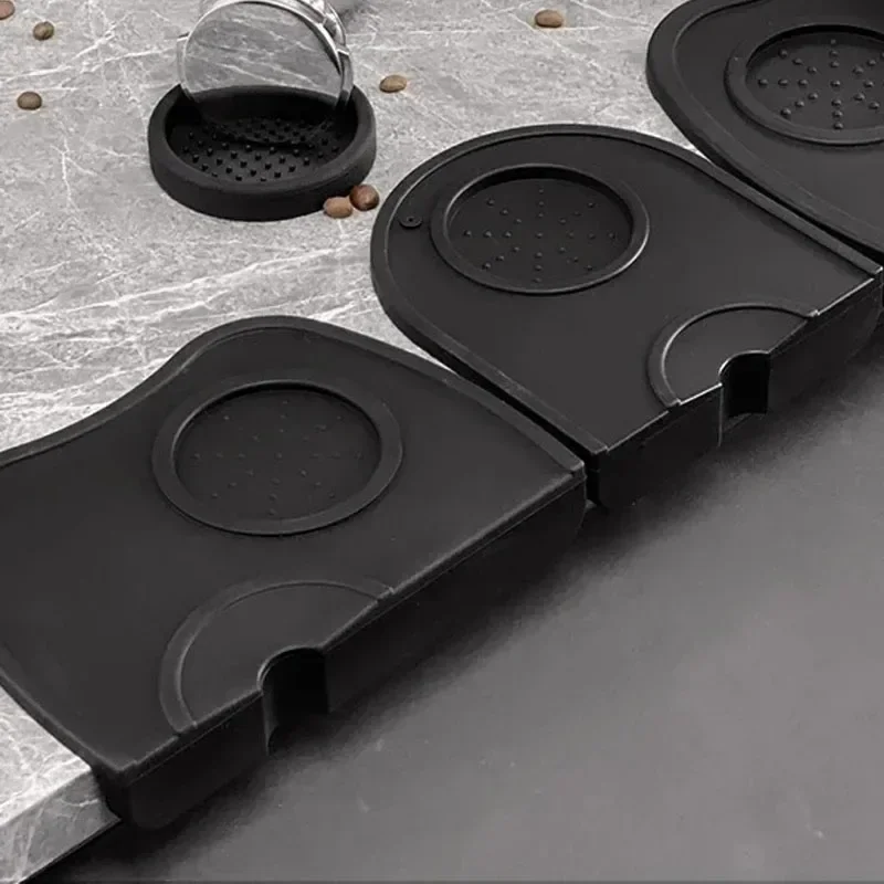 Mat Coffee Powder Pad Non-Slip Silicone Tamping Station Barista Tools for Home Kitchen