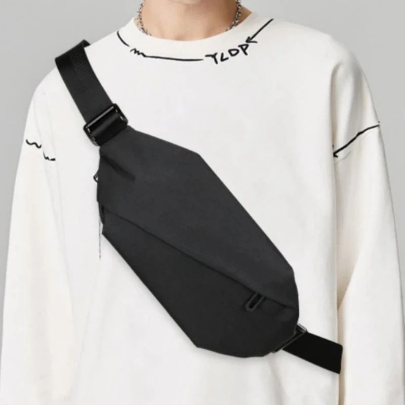 Everyday Flex Mens Chest Bag - Lightweight crossbody sling bag & phone-ready waist bag for men