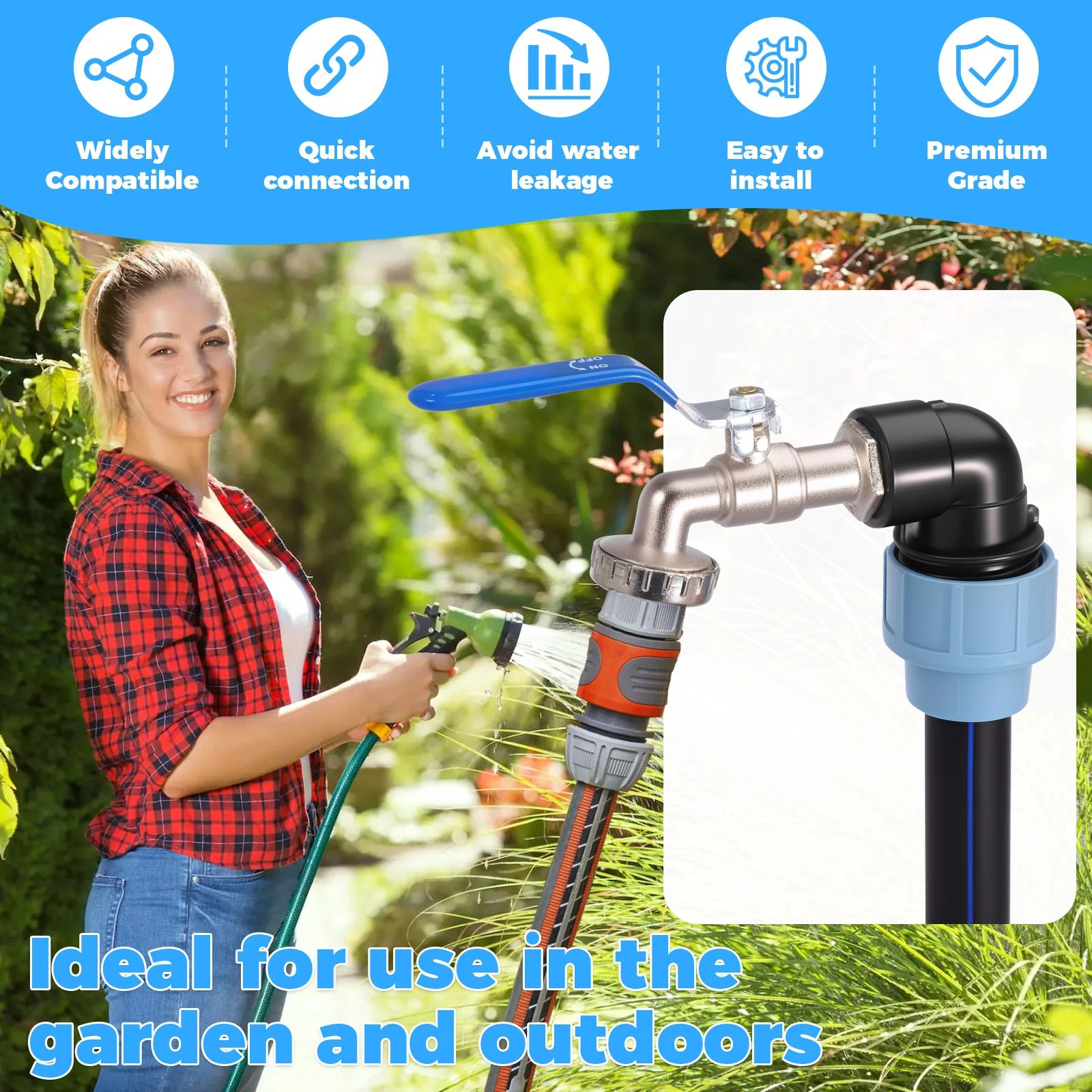 IBC Water Tank Outlet Tap Adapter