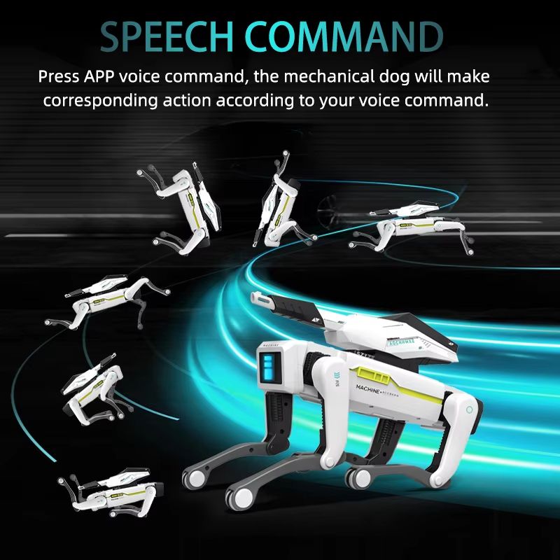 Teeggi Electric RC Robot Dog – Intelligent Remote Control Bionic Pet & Educational Smart Toy