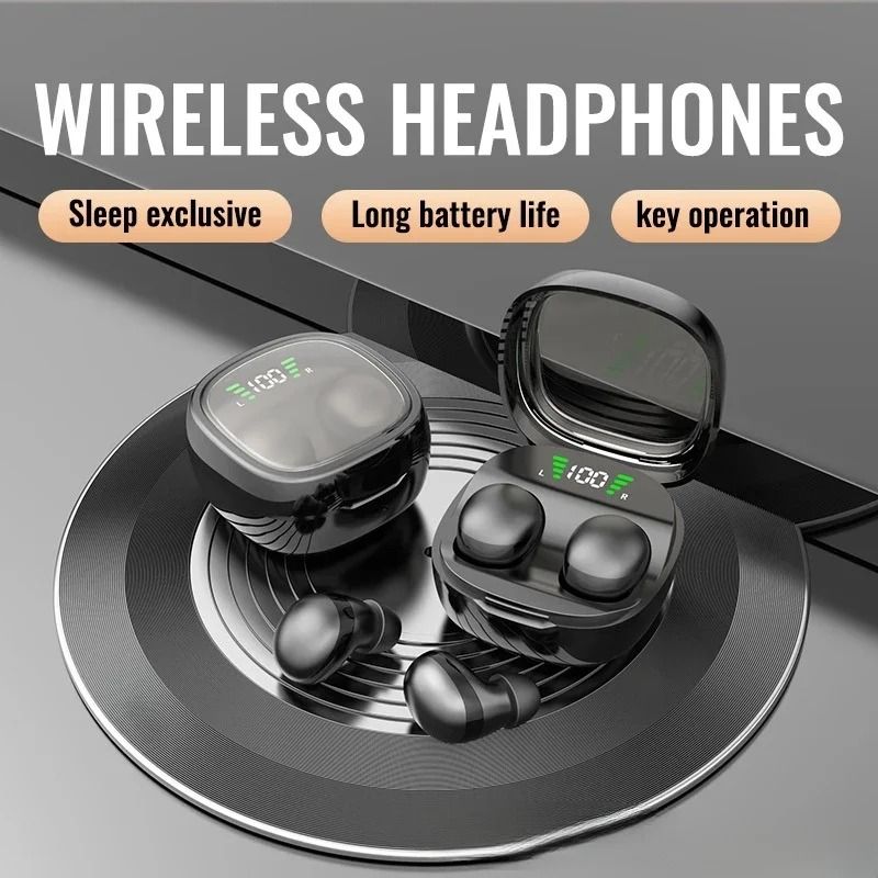 Mini Wireless Bluetooth Headset with HD Sound and Invisible In Ear Design