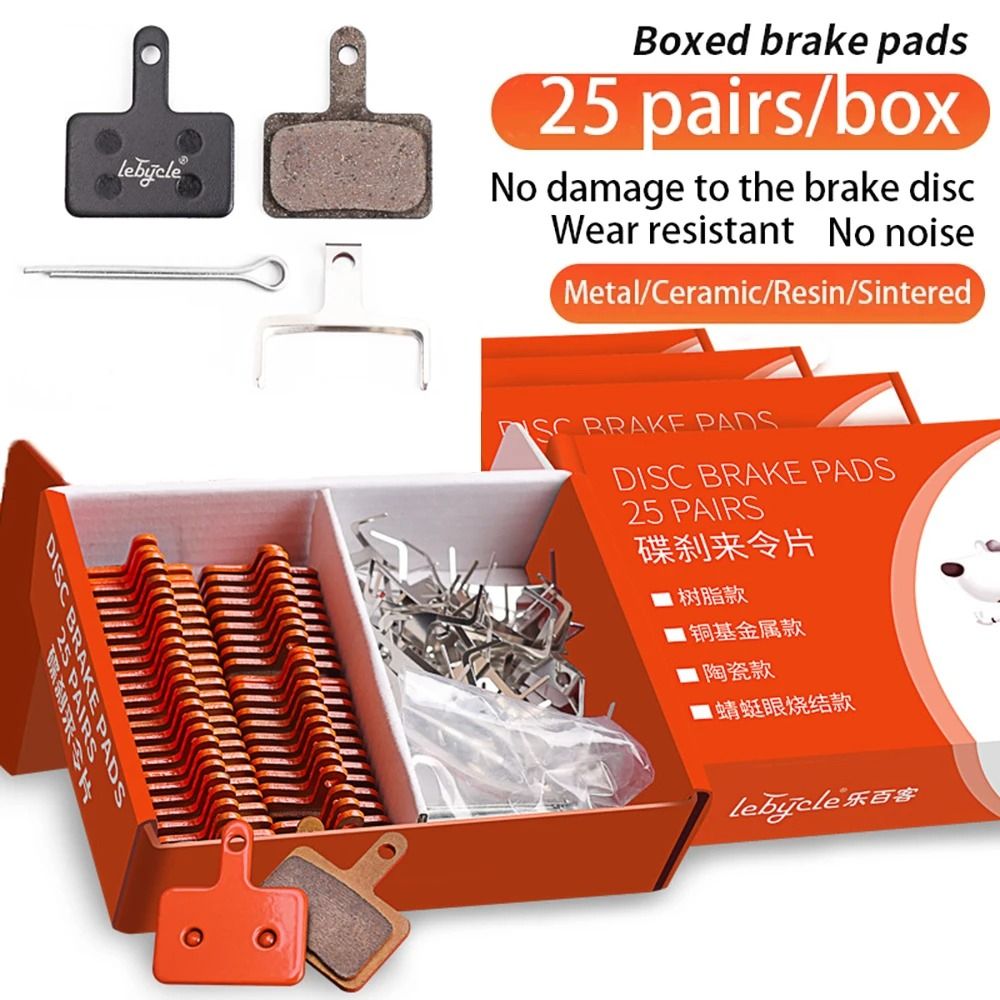 Universal Bicycle Disc Brake Pads Set for Road and Mountain Bikes