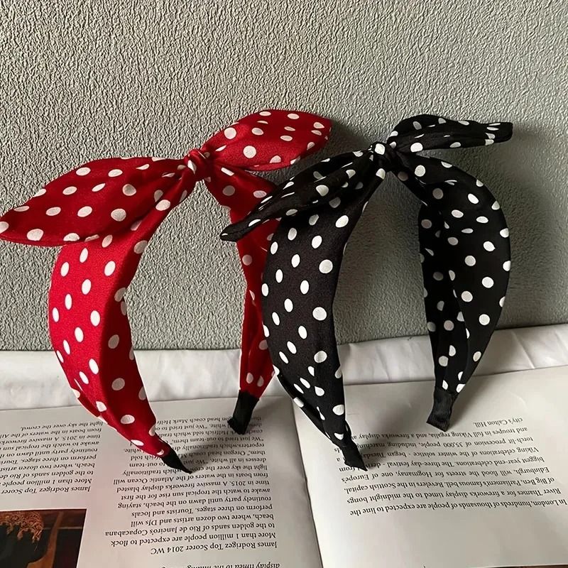 Rabbit Ear Polka Dot Headband